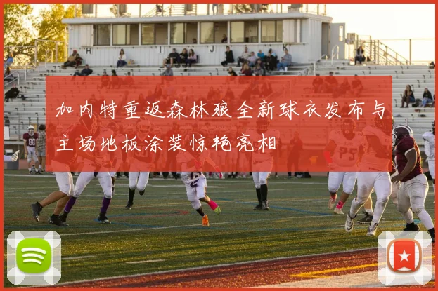 加内特重返森林狼全新球衣发布与主场地板涂装惊艳亮相